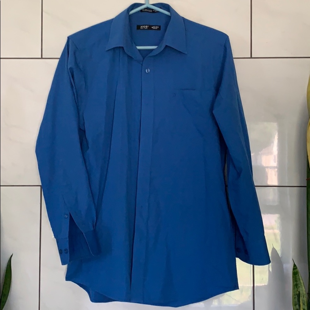 Blue Xios dress shirt